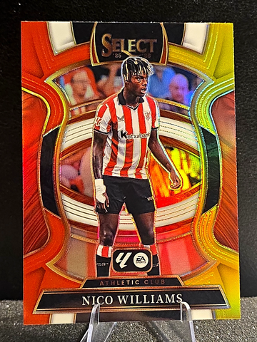 2025-26 Panini Select La Liga  Terrace  Multi-Color Prizm  Nico Williams  Athletic C  