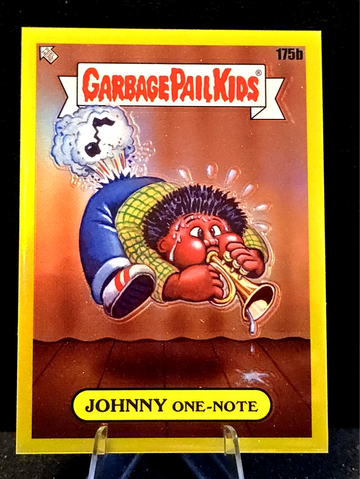 2022 Topps Chrome  Garbage Pail Kids 5  JOHNNY One-Note  175b  Gold Refractor  /275