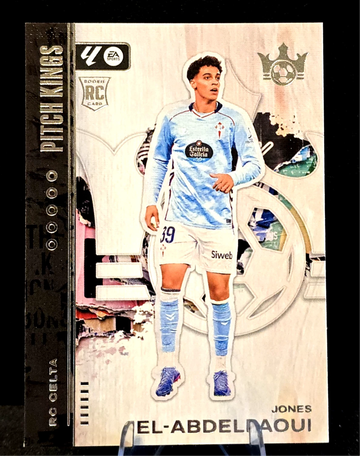 2025-26 Pitch Kings  La Liga Jones  El-Abdellaoui  RC Rookie  Celta 
