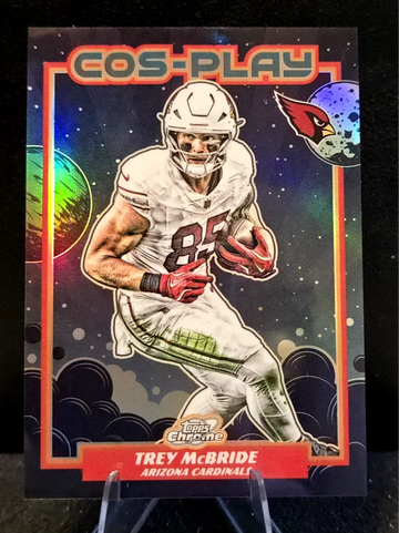 TREY MCBRIDE  2026 Topps Chrome Cosmic  COSPLAY  SSP  Arizona Cardinals
