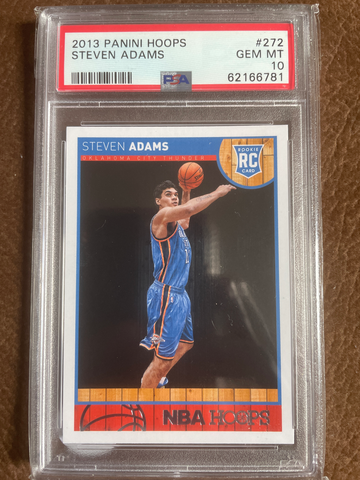 2013 Steven Adams Panini Hoops Rookie PSA 10