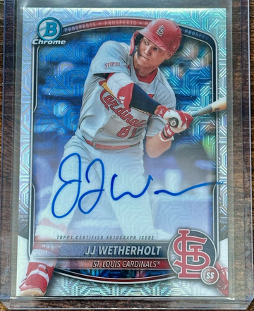 2025 Bowman Chrome JJ Wetherholt Mega Prospect Auto