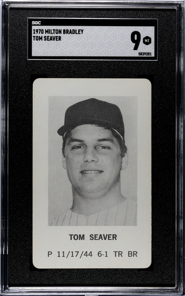 1970 Milton Bradley Tom Seaver New York Mets SGC 9 Mint