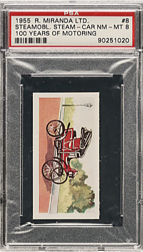 1955 R. Miranda LTD. 100 Years of Motoring #8 Steamobile Steam Car PSA 8 NM/MT