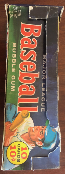 1970 Topps High Series Empty Wax Box