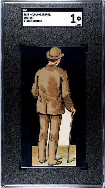 1888 McLoughlin Brothers Boston Street Clothes SGC 1 Poor