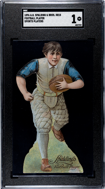 1896 A.G. Spalding Brothers Football Player SGC 1
