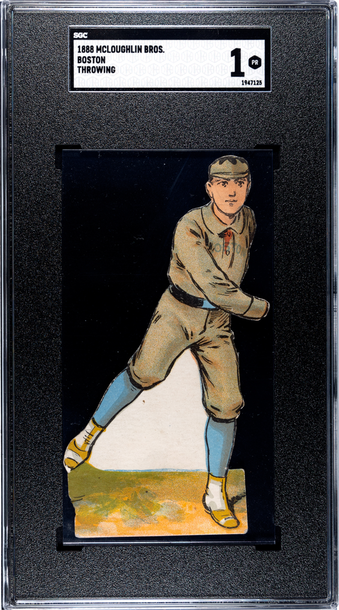 1888 McLoughlin Brothers Boston Throwing SGC 1 Poor