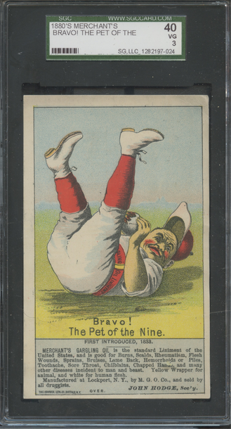1880's H804-7 Merchant's Bravo! The Pet of the Nine  SGC 40 VG 3