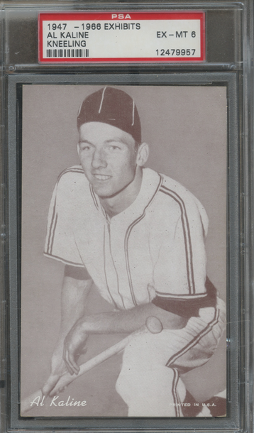 1947-66 Exhibits Al Kaline PSA 6