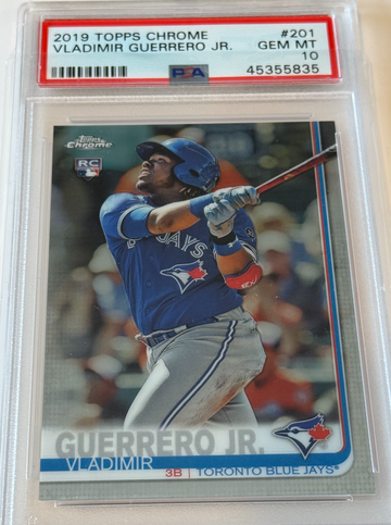 2019 Topps Chrome Vladimir Guerrero Jr PSA 10 RC