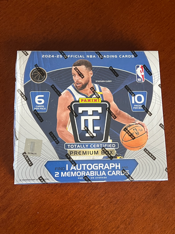 2024-25 Totally Certified Premium Box Brand New Basketball
