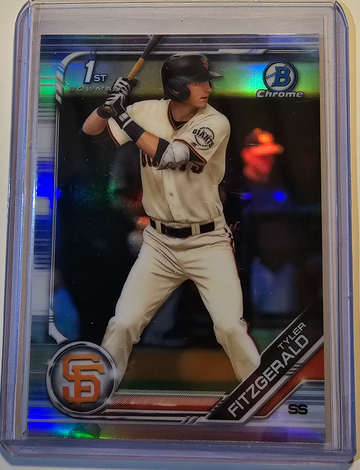 2019 Bowman Draft Chrome Tyler Fitzgerald Refractor 1st