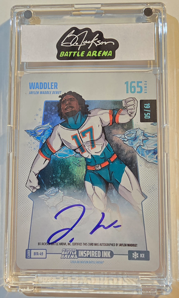 2024 Bo Jackson Battle Arena Waddler "Jaylen Waddle Ice Auto