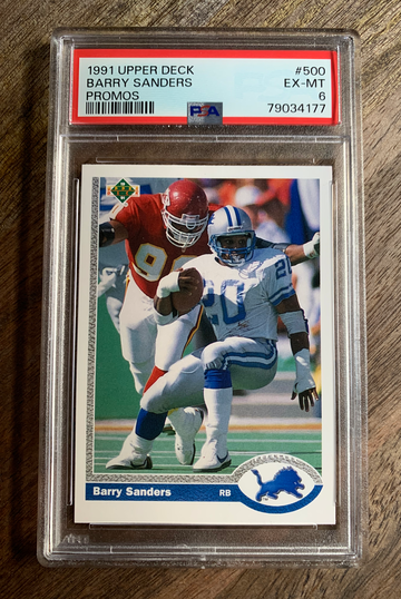 1991 Upper Deck Barry Sanders