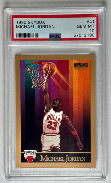 1990-91 Skybox #41 Michael Jordan PSA 10