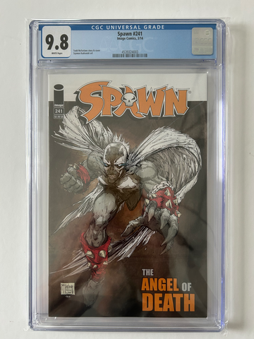 Spawn 241 very low print run- CGC 9.8-Shipped from Canada. 