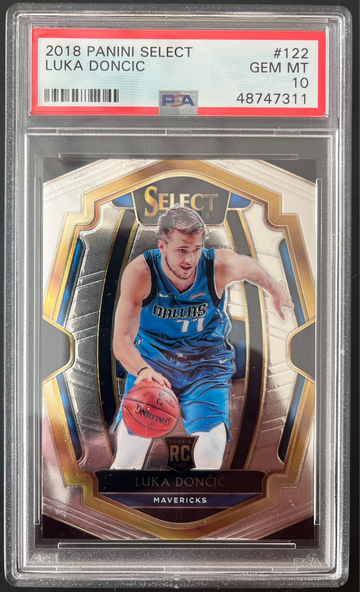 2018 Select Luka Doncic RC! PSA 10 Lakers!