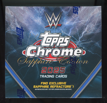 2025 Topps Chrome Sapphire Edition WWE Wrestling Hobby Box