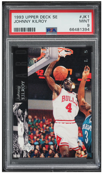 1993 Upper Deck SE Johnny Kilroy / Michael Jordan #JK1 PSA 9 MINT Short Print