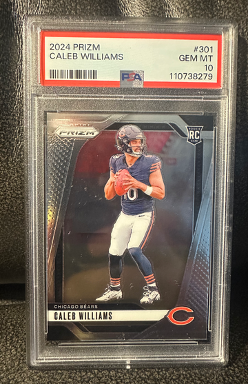 2024 Prizm Caleb Williams #301 PSA 10 Gem Mint