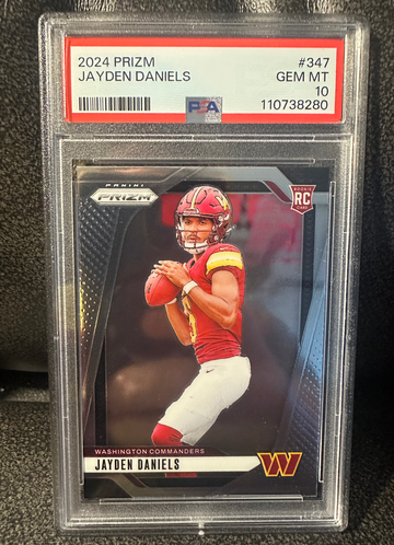 2024 Prizm Jayden Daniels #347 PSA 10 Gem Mint