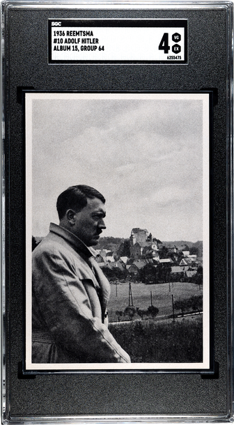1936 Reemtsma SGC 4 - Adolf Hitler #10 / 64 - WWII military