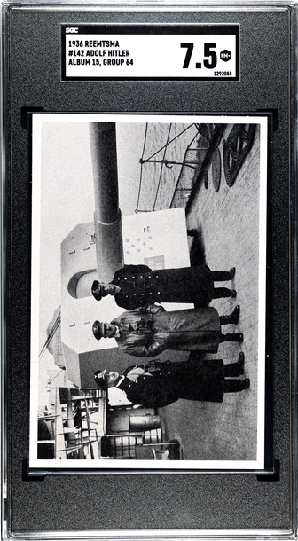 1936 Reemtsma SGC 7.5 - Adolf Hitler #142 / 64 - WWII military
