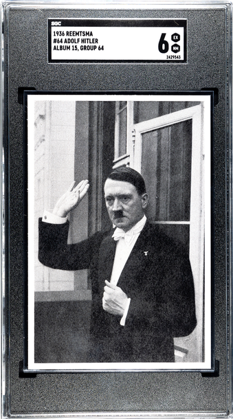 1936 Reemtsma SGC 6 - Adolf Hitler #64 / 64 - WWII military