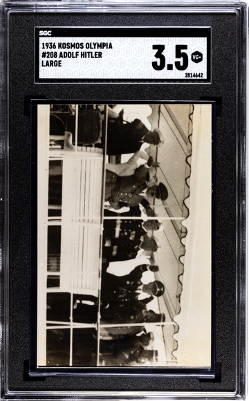 1936 Kosmos SGC 3.5 - Adolf Hitler #208 WWII military rare series Jesse Owens Olympics