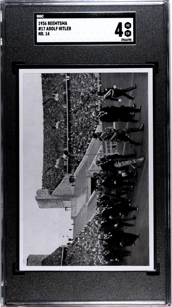 1936 Reemtsma SGC 4 - Adolf Hitler #17 / 60 - WWII military