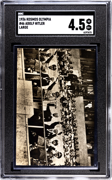 1936 Kosmos SGC 4.5 - Adolf Hitler #46 WWII military rare series Jesse Owens Olympics 