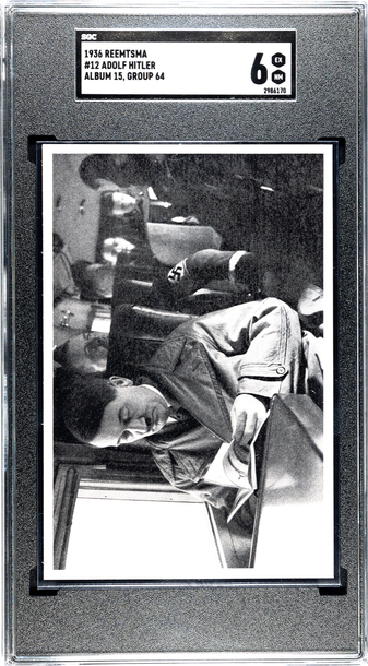 1936 Reemtsma SGC 6 - Adolf Hitler #12 / 64 - WWII military