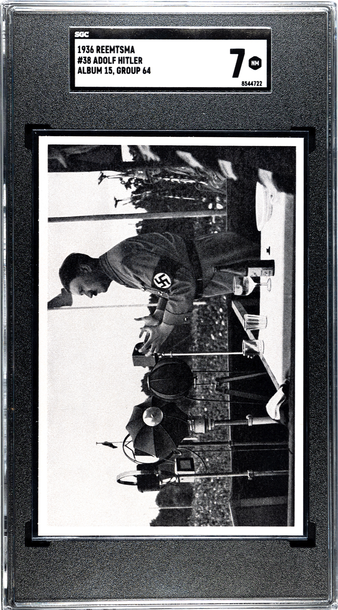 1936 Reemtsma SGC 7 - Adolf Hitler #38 / 64 - WWII military