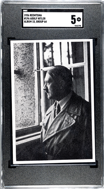 1936 Reemtsma SGC 5 - Adolf Hitler #196 / 64 - WWII military 
