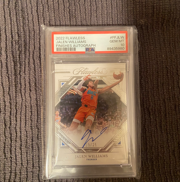 2022 PANINI FLAWLESS FLAWLESS FINISHES AUTOGRAPHS POP: 1!