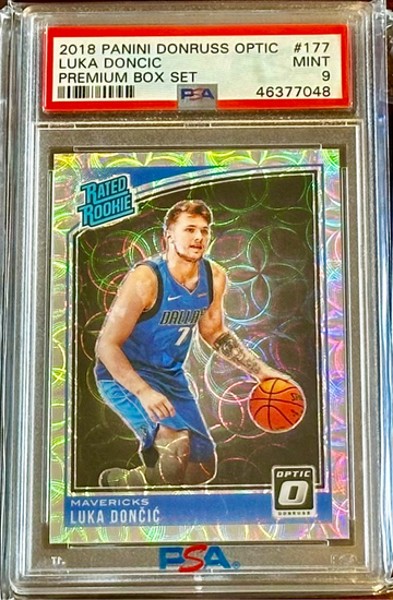 2018 Panini Donruss Optic Luka Doncic Premium Box Set