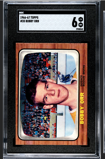 1966 Topps Bobby Orr Rookie SGC 6 - Gorgeous Specimen!