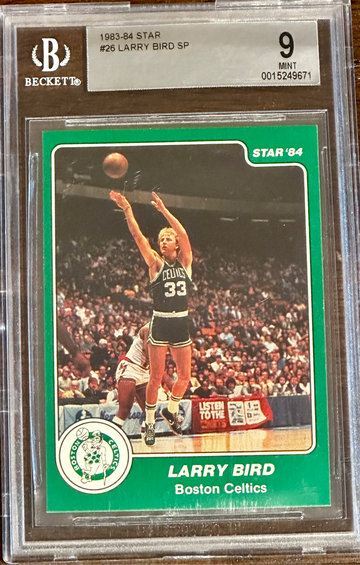1983 Star Larry Bird SP BGS 9