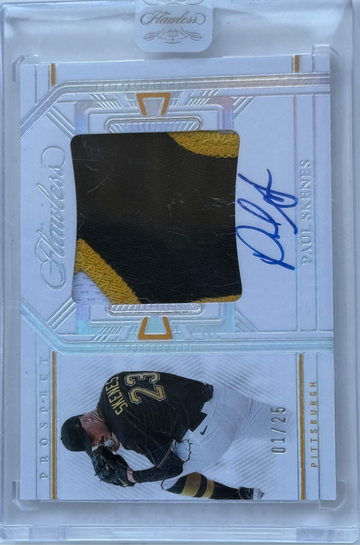 2024 Flawless Paul Skenes RC Patch Auto 1/25 (Sealed)