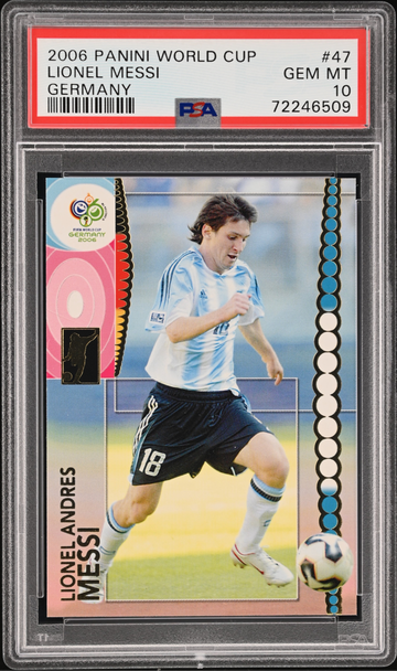 2026 Panini World Cup Lionel Messi #47 PSA 10