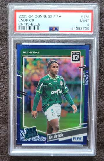 2023-24 Panini Donruss - Optic Rated Rookie Endrick Blue PSA 9 #176 /99d1 