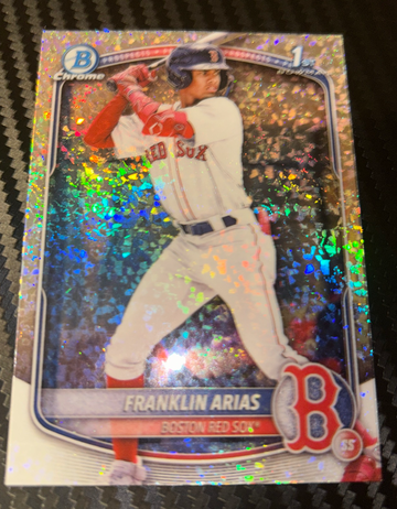 Bowman 1st Chrome Franklin Arias 