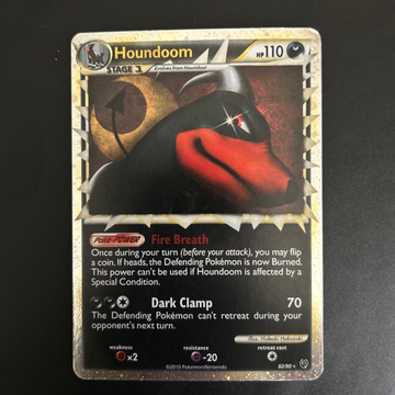 Houndoom Prime 82/90 Undaunted Holo 2010 