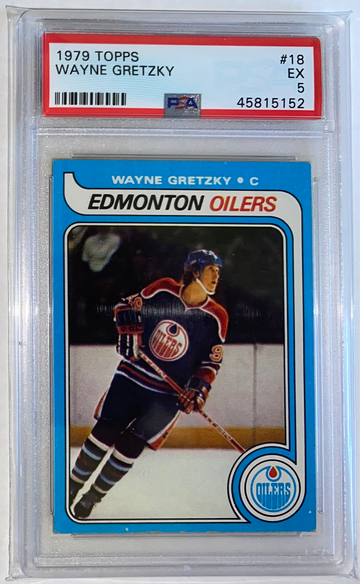 PSA 5 1979 Topps #18 Wayne Gretzky Rookie