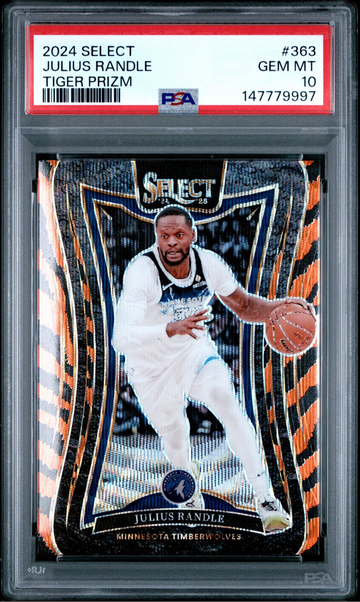 2024 Select Julius Randle Tiger Prizm PSA 10