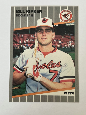 1989 Bill Ripken FF Error Card Fleer #616 (NM-MT)
