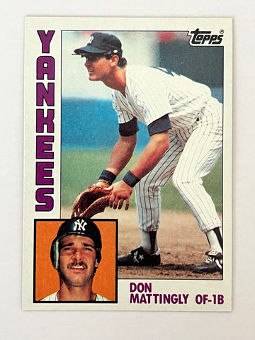 1984 Don Mattingly (RC) Topps #8 (MT)