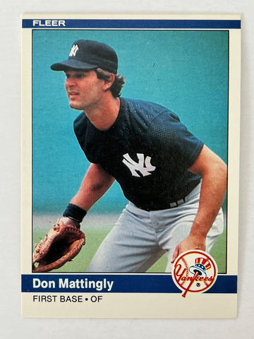 1984 Don Mattingly (RC) Fleer #131 (NM)