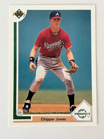 1991 Chipper Jones (RC) Upper Deck #55 (MT)